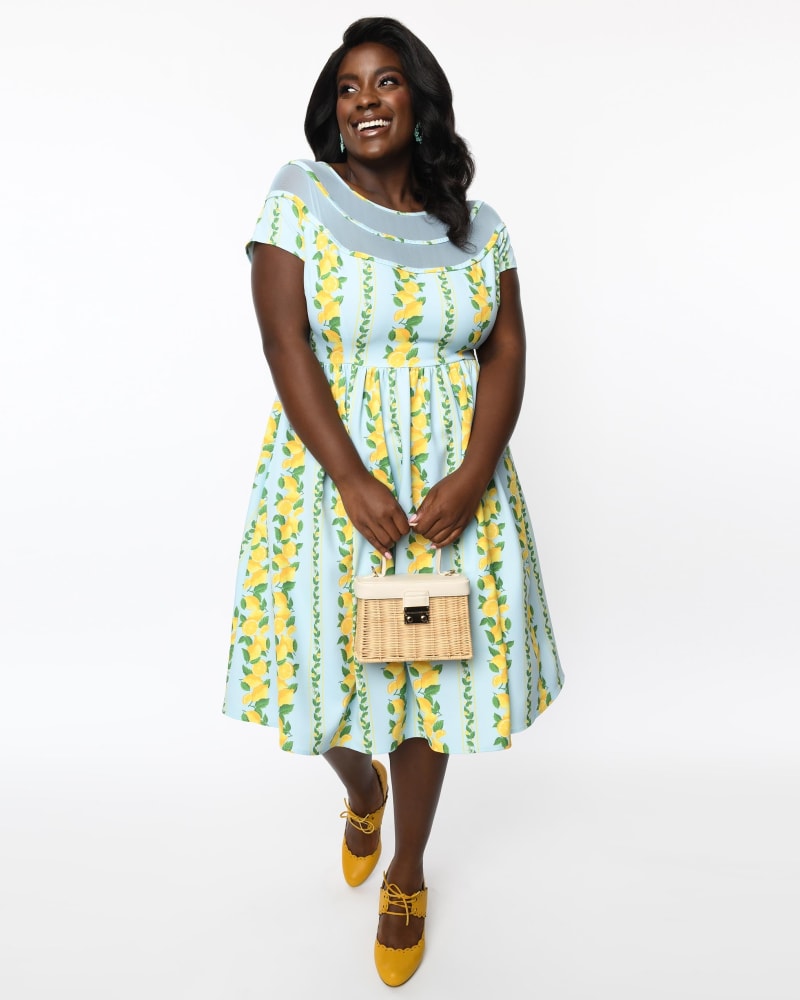 Lemon dress plus size outlet
